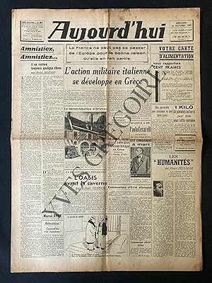 AUJOURD'HUI-N°51-MERCREDI 30 OCTOBRE 1940