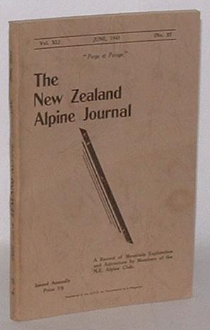 Seller image for The New Zealand Alpine Journal. June, 1945. Vol. XI. No. 32. for sale by Renaissance Books, ANZAAB / ILAB