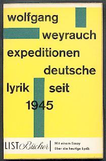 Expeditionen. Deutsche Lyrik seit 1945.