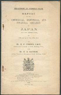 Report on the commercial, industrial and financial situation in Japan and her dependencies in 192...
