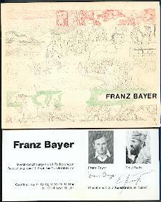 Bild des Verkufers fr Malerei und Graphik 1953-1968. zum Verkauf von Antiquariat  Jrgen Fetzer