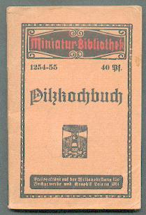 Pilzkochbuch.