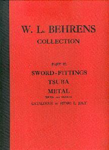 W. L. Behrens Collection Part III: Sword-fittings, Tsuba, Metal (Tsuba and swords).