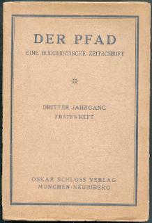 Der Pfad. Eine buddhistische Zeitschrift.