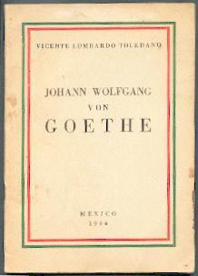 Seller image for Johan Wolfgang von Goethe. for sale by Antiquariat  Jrgen Fetzer