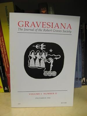 Bild des Verkufers fr Gravesiana: The Journal of the Robert Graves Society: Volume I, Number II, December 1996 zum Verkauf von PsychoBabel & Skoob Books