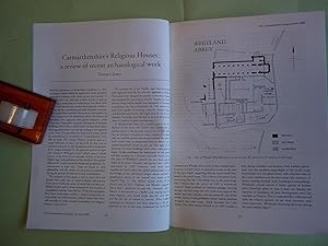 Imagen del vendedor de Carmarthenshire's Religious Houses: A Review of Recent Archaeological Work. a la venta por Carmarthenshire Rare Books