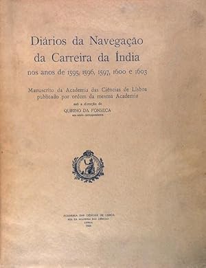 Bild des Verkufers fr DIRIOS DA NAVEGAO DA CARREIRA DA NDIA zum Verkauf von Livraria Castro e Silva
