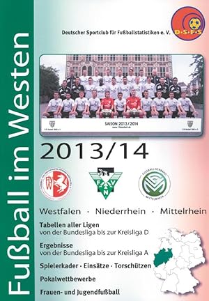 Imagen del vendedor de Fuball im Westen 2013/14 a la venta por AGON SportsWorld GmbH