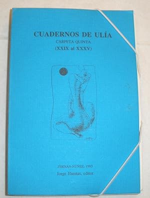Image du vendeur pour Cuadernos de Ulia. Carpeta V. mis en vente par Aaromadelibros