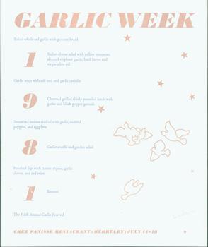 Garlic Week. July 14-18, 1981.