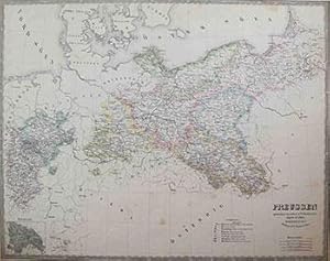 Seller image for Map of Preussen (Prussia). for sale by Wittenborn Art Books