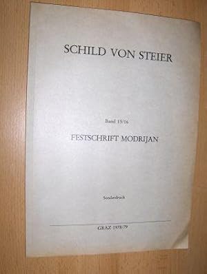 Image du vendeur pour Lupa cum gemellis. Philiologische Marginalien zur "Rmischen Wlfin" aus Flavia Solva. Sonderdruck (Extraits-Estratto) aus SCHILD VON STEIER - Band 15/16 FESTSCHRIFT MODRIJAN. mis en vente par Antiquariat am Ungererbad-Wilfrid Robin