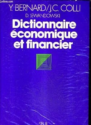 Bild des Verkufers fr DICTIONNAIRE ECONOMIQUE ET FINANCIER. zum Verkauf von Le-Livre