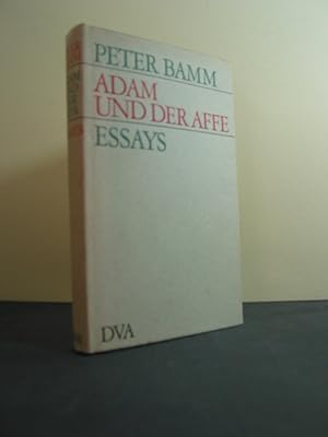 Bild des Verkufers fr Adam und der Affe. Essays. zum Verkauf von Antiquariat-Fischer - Preise inkl. MWST
