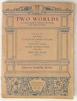 Image du vendeur pour Two Worlds: A Literary Quarterly Devoted to the Increase of the Gaiety of Nations mis en vente par The Kelmscott Bookshop, ABAA