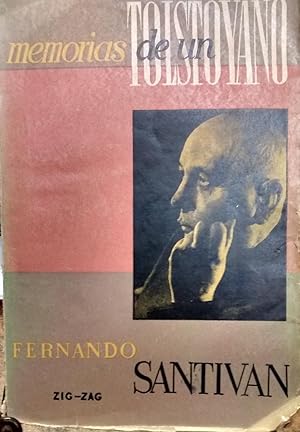 Seller image for Memorias de un tolstoyano. Prlogo de Mariano Latorre. Portada de Daniel Marshall for sale by Librera Monte Sarmiento