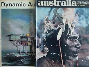 2 Englische Bücher: Australia. The Island Continent in colour / Dynamic Australia