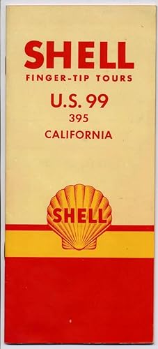 Seller image for U.S. 99, 395, California. Shell Finger-tip Tours. for sale by Vashon Island Books