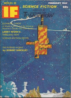 Seller image for IF Worlds of Science Fiction: February, Feb. 1968 ("All Judgment Fled"; "A Gift from Earth") for sale by Books from the Crypt