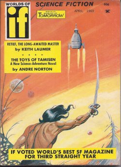Immagine del venditore per IF Worlds of Science Fiction: April, Apr. 1969 venduto da Books from the Crypt