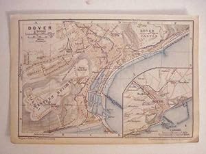 Seller image for Dover Town Plan, Baedeker's Guide to Great Britain for sale by Maynard & Bradley