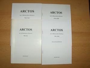 Image du vendeur pour KONVOLUT v. 4 HEFTE : ARCTOS (z. Teil mit EPIGRAPHIK - HEIKKI SOLIN als AUTOR) *. Sonderdruck - Separatim Expressum - ACTA PHILOLOGICA FENNICA - VOL. XL - VOL. XLI - VOL. XLII - VOL. XLIII. mis en vente par Antiquariat am Ungererbad-Wilfrid Robin