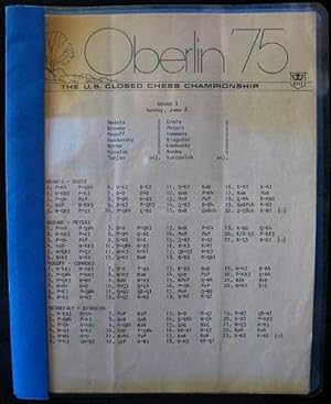 Seller image for Oberlin '75 The U S Closed Chess championship (Bulletins) for sale by The Book Collector, Inc. ABAA, ILAB