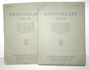 KRIEGSBILDER 1914-15 (Nach Original-Kohle-, Feder-, Kreide- und Bleikünstlerzeichnungen und Photo...