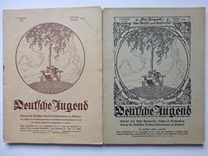- Deutsche Jugend. Zeitschrift des Deutschen Landes-Lehrervereins in Böhmen. 9 Einzelhefte. [daru...
