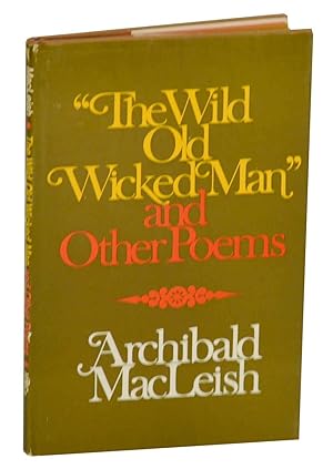 Bild des Verkufers fr The Wold Old Wicked Man and Other Poems zum Verkauf von Jeff Hirsch Books, ABAA