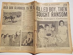 Daily Record (Saturday, June 11, 1938 MAIL EDITION): Boston's Home Picture Newspaper (Cover Headl...