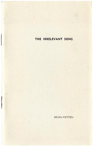 Seller image for The Irrelevant Song for sale by Jeff Hirsch Books, ABAA