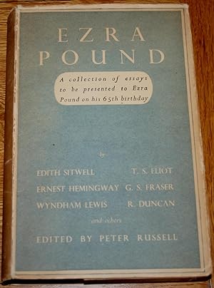 Ezra Pound. A Collection of Essays to be Presented to Ezra Pound on His Sixty-Fifth Birthday.