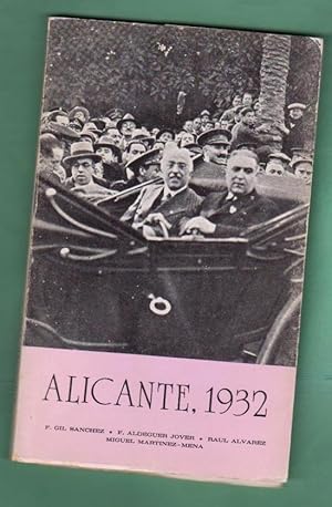 Image du vendeur pour ALICANTE, 1932. mis en vente par Librera DANTE