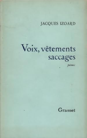 Bild des Verkufers fr Voix vetements sacages zum Verkauf von librairie philippe arnaiz