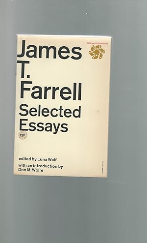 Seller image for Selected Essays for sale by Dorley House Books, Inc.