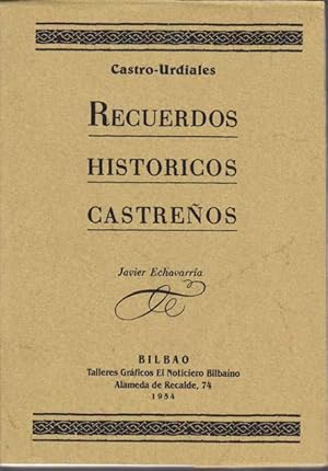 Imagen del vendedor de RECUERDOS HISTORICOS CASTREOS a la venta por Librera Races