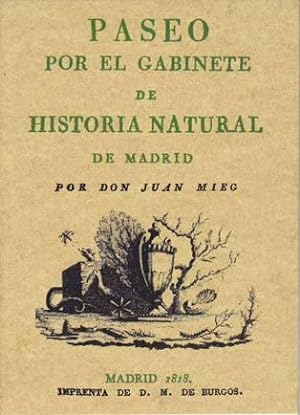 PASEO POR EL GABINETE DE HISTORIA NATURAL DE MADRID