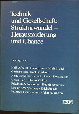 Bild des Verkufers fr Technik und Gesellschaft: Strukturwandel - Herausforderung und Chance zum Verkauf von books4less (Versandantiquariat Petra Gros GmbH & Co. KG)