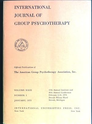 Imagen del vendedor de A model for exploring intra- and interindividual process in groups aus: International Journal of Group Psychotherapy; Vol. XXIII, No. 1 a la venta por books4less (Versandantiquariat Petra Gros GmbH & Co. KG)