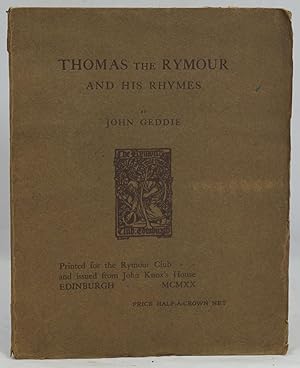 Thomas the Rymour and His Rhymes