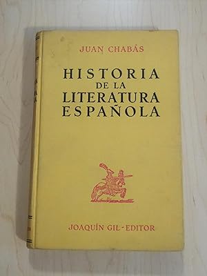 Imagen del vendedor de Breve Historia de la Literatura Espanola a la venta por Bradley Ross Books