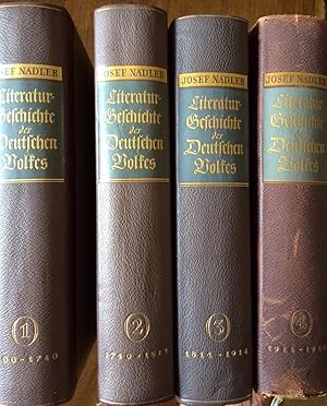 Literaturgeshichte des Deutschen Volkes. Dichtung und Schrifttum der deutschen Stämme und Landsch...