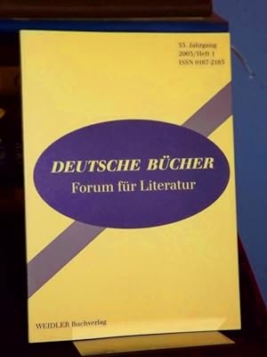 Seller image for Deutsche Bcher. Forum fr Literatur. 33. Jahrgang 2003 Heft 1. Autorengesprch - Kritik - Interpretation. for sale by Altstadt-Antiquariat Nowicki-Hecht UG