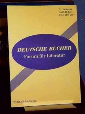 Seller image for Deutsche Bcher. Forum fr Literatur. 32. Jahrgang 2002 Heft 2. Autorengesprch - Kritik - Interpretation. for sale by Altstadt-Antiquariat Nowicki-Hecht UG