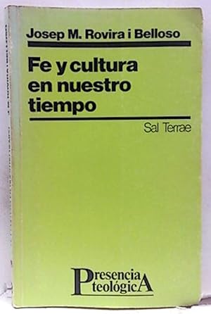 Seller image for Fe Y Cultura En Nuestro Tiempo for sale by SalvaLibros