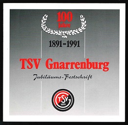 Bild des Verkufers fr 100 Jahre Turn- und Sportverein Gnarrenburg von 1891 e.V.: Jubilums-Festschrift zum Verkauf von Libresso Antiquariat, Jens Hagedorn