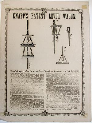 KNAPP'S PATENT LEVER WAGON. .BE IT KNOWN THAT I, MYLO KNAPP, OF SPRINGWATER, IN THE COUNTY OF LIV...