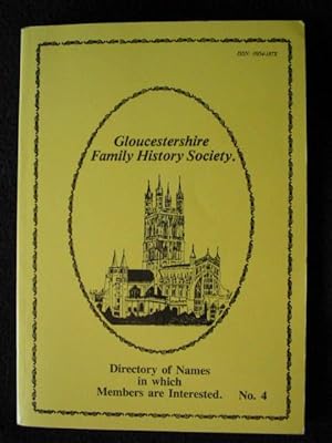 An Index of Surnames Being Researched By Members of the Gloucester Family History Society. Issue ...